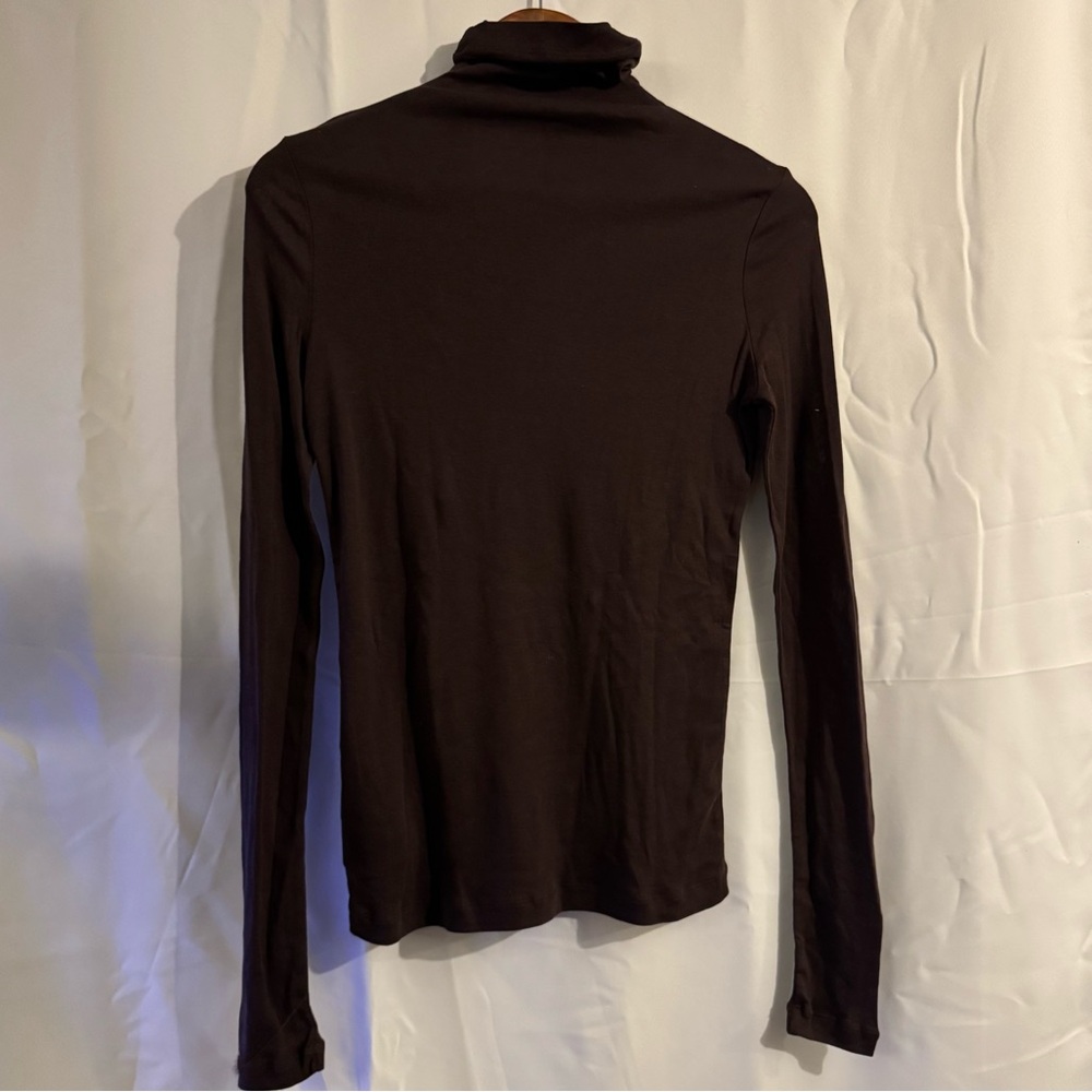 (NWT) H&M | Brown Fitted Turtleneck